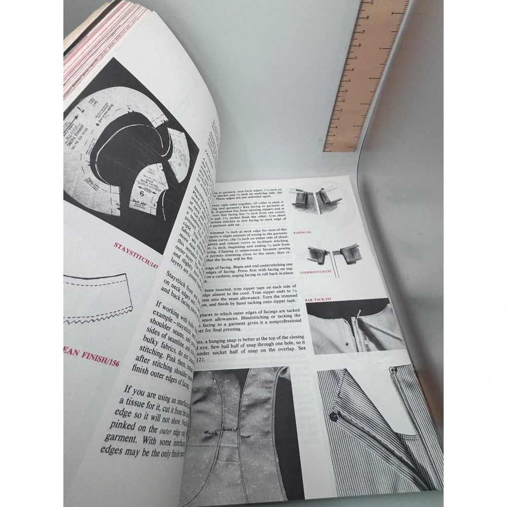 Vintage Super Sewing The New Bishop Arch‎ Book 1974 Color Illustrated 336 Pages